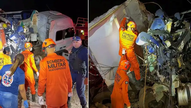 Brezilya'da Feci Otobüs Kazası: 11 Kayıp, 45 Yaralı