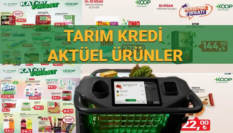 Tarım Kredi Marketleri'nden 4-7 Nisan Tarihleri Arasında Muazzam İndirimler!
