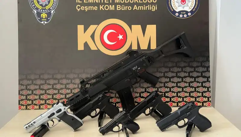 Çeşme'de Suç Örgütüne Yönelik Bütün Eylemler Önleniyor: 3 Kişi Tutuklandı
