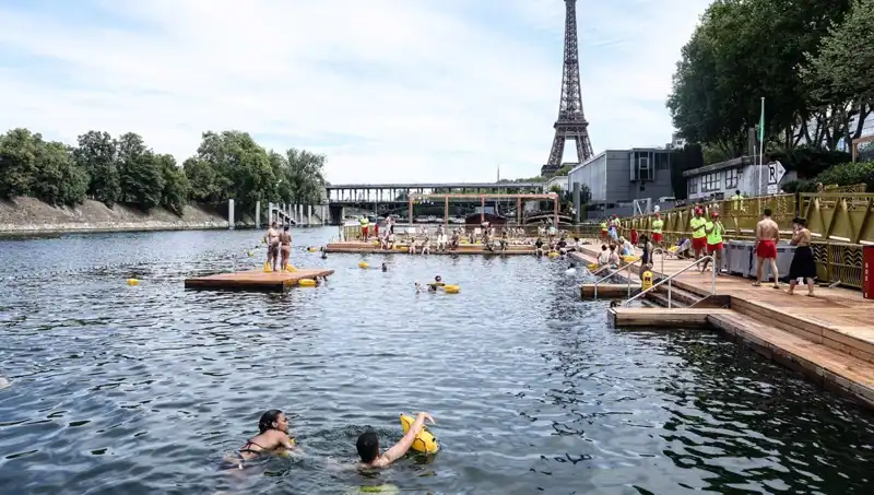Seine Nehri'nde Yüzme Keyfi: Fransa'da 102 Yıl Sonra Tarihi An!