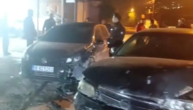 Çevirmeden Kaçarken Kaza Yapanların Başına Gelenler Şaşırttı