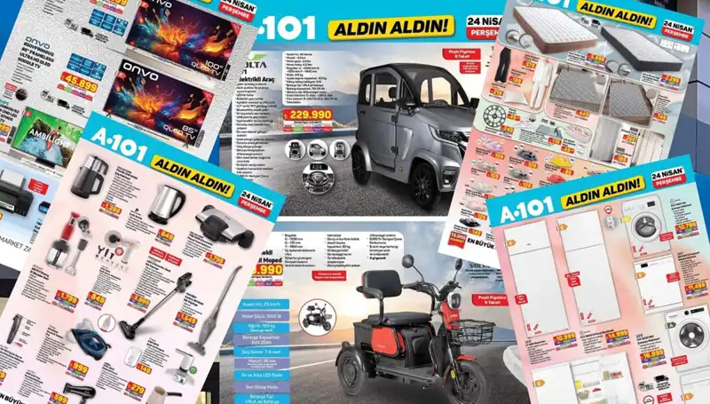 A101’in Yeni Aktüel Kataloğunda Perde ve Elektronik Mutfak Ürünleri İle Yeni Sezon Hazırlıkları