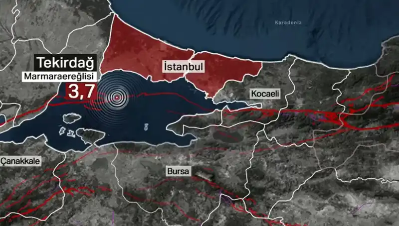 Marmara Denizi’nde 3,7 Büyüklüğünde Deprem! Neler Olacak?
